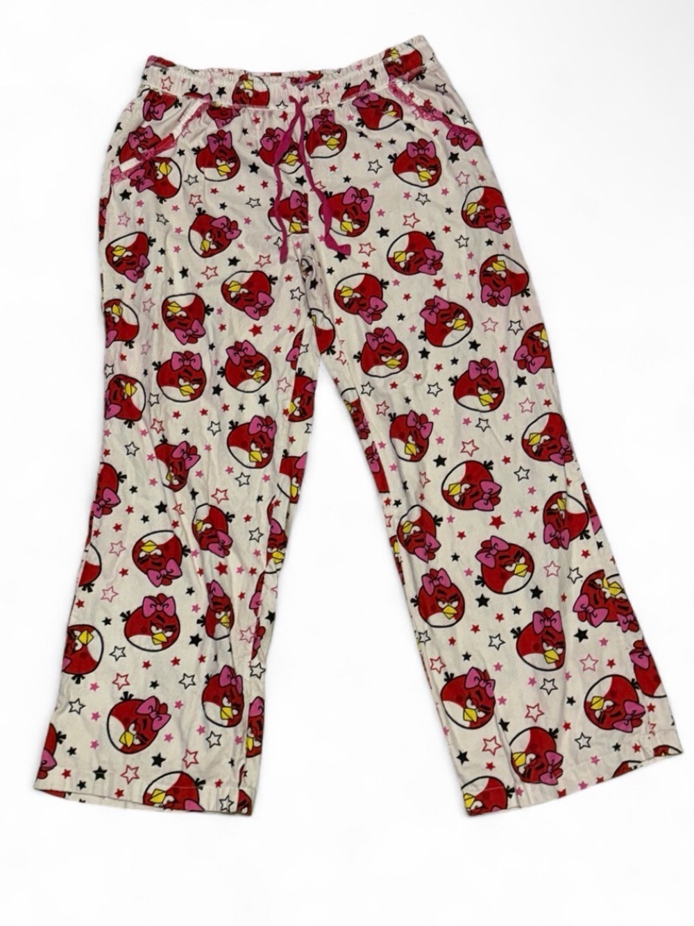2012 Angry Birds Red Bird Character Pajama Pants